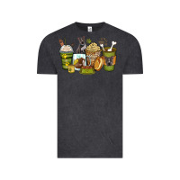 Vintage Black pitbull coffee cups Vintage Tee - Zillion Design Studio