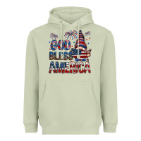 Matcha god bless america Heavyweight Hoodie - NancyCooperArtShop