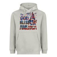 Moon Dust god bless america Heavyweight Hoodie - NancyCooperArtShop