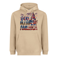 Mushroom god bless america Heavyweight Hoodie - NancyCooperArtShop