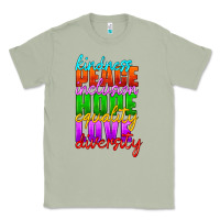 Matcha kindness peace inclusion hope equality love diversity Classic Tee - HRA Design Shop