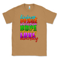 Toasted Coconut kindness peace inclusion hope equality love diversity Classic Tee - HRA Design Shop