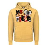 Vintage Mustard my heart is on that field soccer Vintage Hoodie - MaliasSmallBusiness
