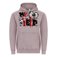 Vintage Zinc my heart is on that field soccer Vintage Hoodie - MaliasSmallBusiness