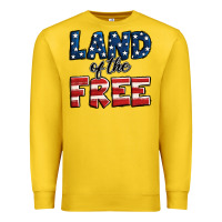 Lemon Land of the free America Premium Sweatshirt - Jasminsmagicworld