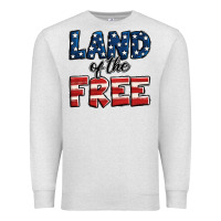 Land Of The Free America Premium Sweatshirt | Teevron