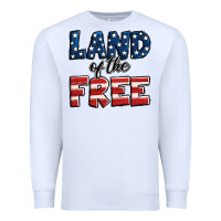 White Land of the free America Premium Sweatshirt - Jasminsmagicworld