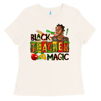 Bone black teacher  magic Ladies Tee - AdoDesignShop