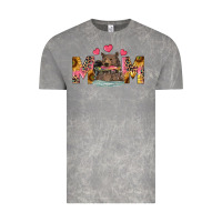 Cloud Rock mom bear with sunflowers Vintage Tee - RanaPortraitStore