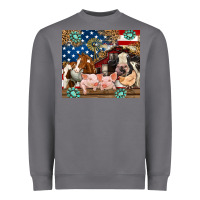 Storm American farm animals Heavyweight Sweatshirt - RanaPortraitStore