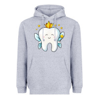 Heather Grey tooth fairy Heavyweight Hoodie - Jasminsmagicworld