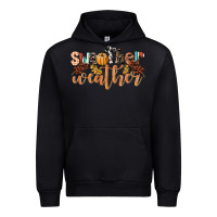Black Sweather Weather Urban Hoodie - LillyAllenDesigns