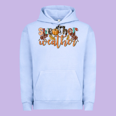 Sweather Weather Urban Hoodie Designed By Lillyallendesigns
