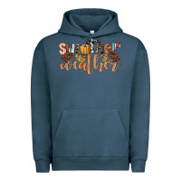 Pigment Midnight Navy Sweather Weather Urban Hoodie - LillyAllenDesigns