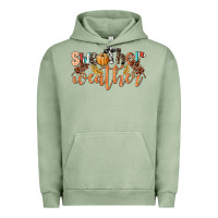 Pigment Oil Green Sweather Weather Urban Hoodie - LillyAllenDesigns