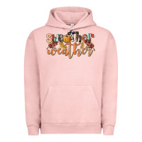 Pigment Salmon Sweather Weather Urban Hoodie - LillyAllenDesigns