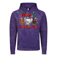 Cloud Purple what a damn cluckin' fluster fluck chickens christ Vintage Hoodie - MaliasSmallBusiness