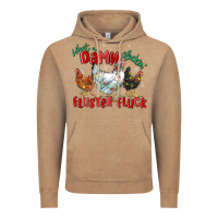 Vintage Coffee what a damn cluckin' fluster fluck chickens christ Vintage Hoodie - MaliasSmallBusiness