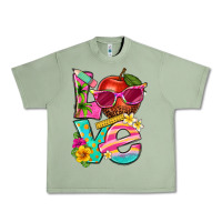 Oil Green love summer teacher Urban Heavy Tee - texasbilliewilder