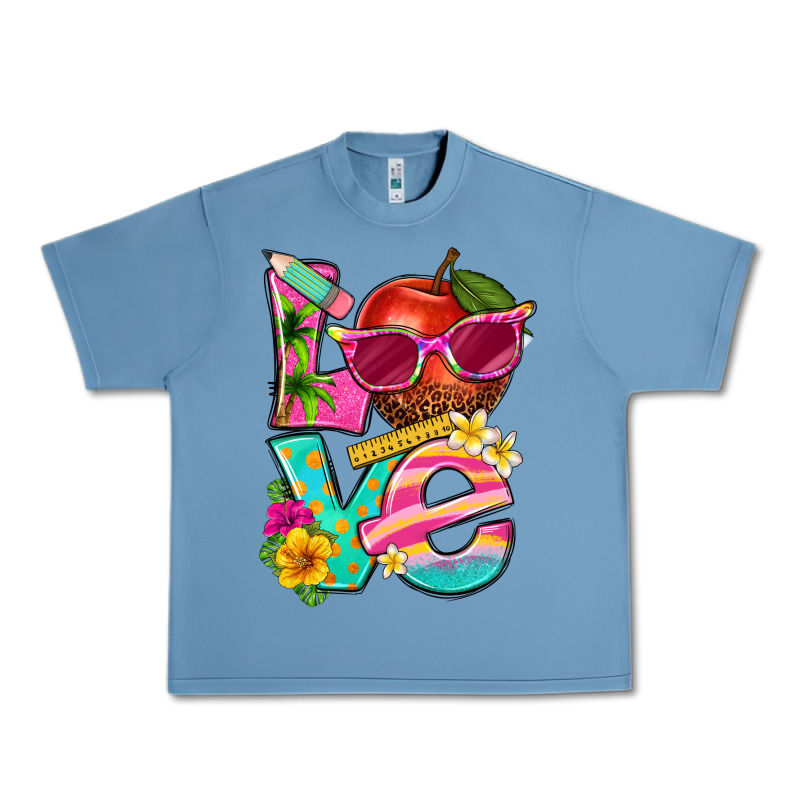 Love Summer Teacher Urban Heavy Tee by texasbilliewilder | Teevron