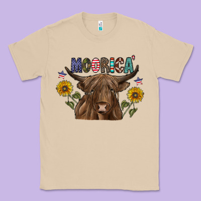 Moorica Classic Tee Designed By Cowhidedigitalart