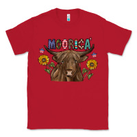 Red Moorica Classic Tee - CowhideDigitalArt