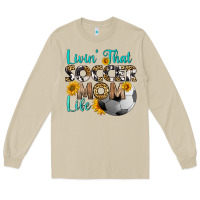 Mushroom livin' that soccer mom life Long Sleeve Tee - HRA Design Shop