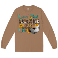 Toasted Coconut livin' that soccer mom life Long Sleeve Tee - HRA Design Shop
