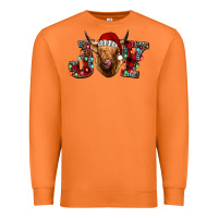 Carrot joy highland cow Premium Sweatshirt - Jasminsmagicworld