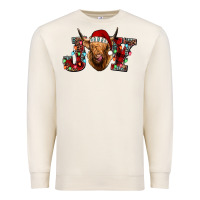 Sandshell joy highland cow Premium Sweatshirt - Jasminsmagicworld