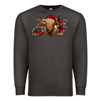 Smoke joy highland cow Premium Sweatshirt - Jasminsmagicworld