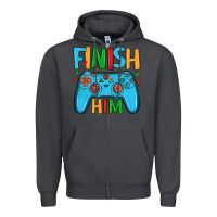 Smoke finish him Zipper Hoodie - JahusDesignShop