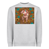 Heather Grey baby pig Heavyweight Sweatshirt - RanaPortraitStore