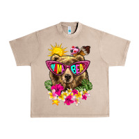 French Oak mama bear summer Urban Heavy Tee - texasbilliewilder