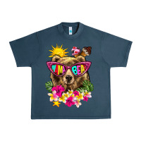 Midnight Navy mama bear summer Urban Heavy Tee - texasbilliewilder
