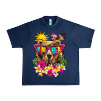 Navy mama bear summer Urban Heavy Tee - texasbilliewilder