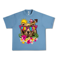 Pebble Blue mama bear summer Urban Heavy Tee - texasbilliewilder