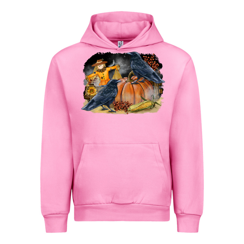 Fall Background With Crow Urban Hoodie by LillyAllenDesigns | Teevron