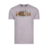 Vintage Zinc mama with bear and daisy Vintage Tee - RanaPortraitStore