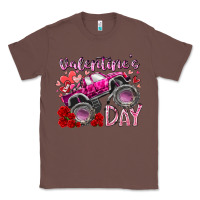 Chestnut valentines day monster truck Classic Tee - RacoonDesign