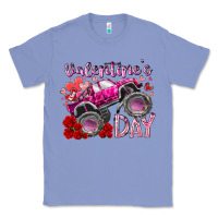 Colony Blue valentines day monster truck Classic Tee - RacoonDesign
