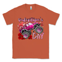 Copper valentines day monster truck Classic Tee - RacoonDesign