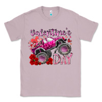 Lilac valentines day monster truck Classic Tee - RacoonDesign