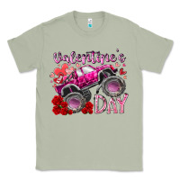 Matcha valentines day monster truck Classic Tee - RacoonDesign
