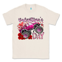 Natural valentines day monster truck Classic Tee - RacoonDesign
