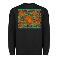 Black basketball Heavyweight Sweatshirt - RanaPortraitStore