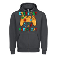 Smoke every day is gaming day Zipper Hoodie - JahusDesignShop
