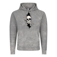 Cloud Rock skull in the wall file Vintage Hoodie - MaliasSmallBusiness