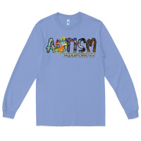 Colony Blue autism awareness Long Sleeve Tee - SublimationCraftShop