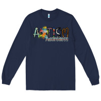 Navy autism awareness Long Sleeve Tee - SublimationCraftShop
